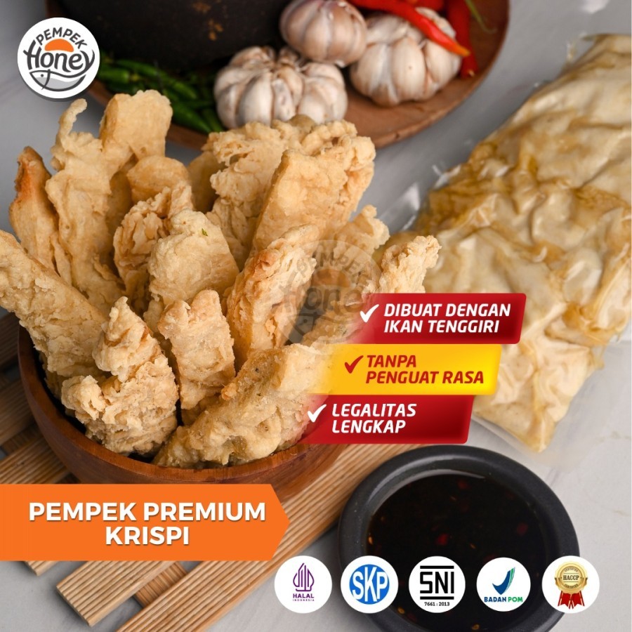 

PREMIUM Pempek Krispy Untuk 3-4 Orang Ikan Tenggiri Super Premium