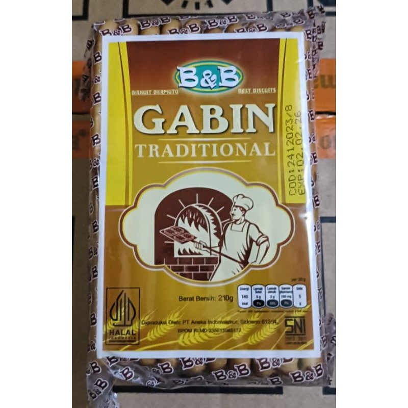 

gabin tradisional berat 210gr