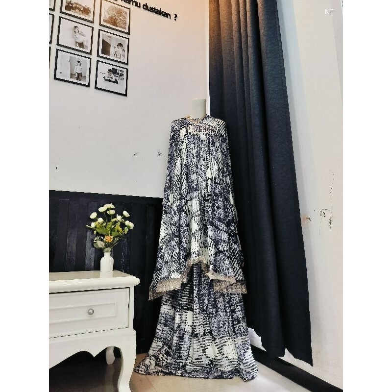 mukena setelan lengan