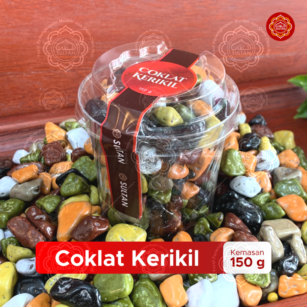 

Coklat Kerikil Premium 150gr Coklat Arab Warna Warni Original Turki Oleh Oleh Haji Umroh