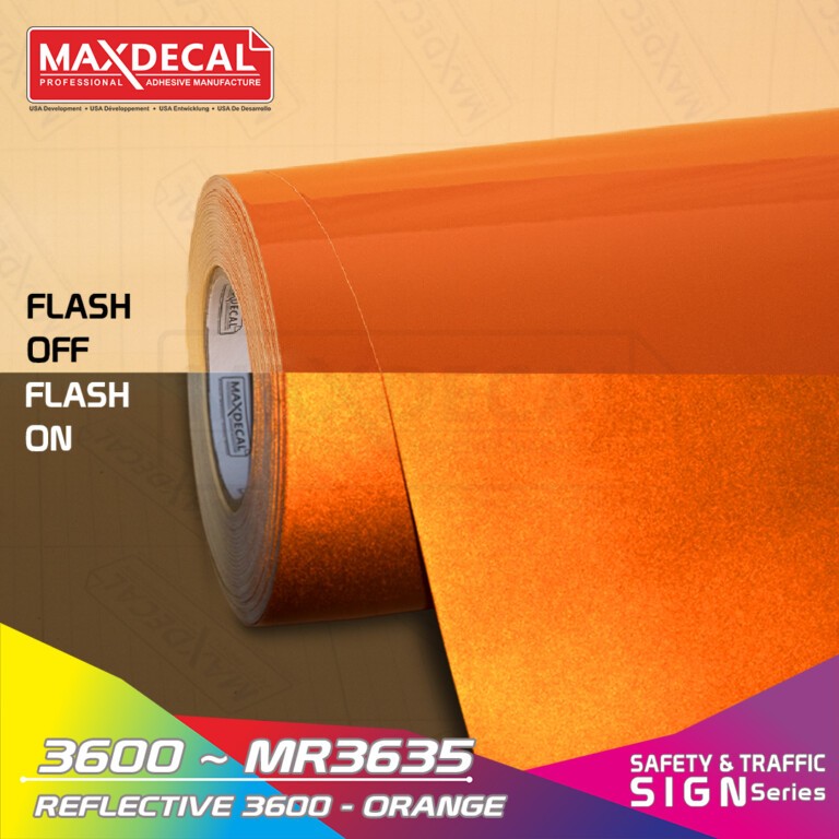 

HJK Sticker Maxdecal 3600 60cm Reflective Sheeting not Asahi Transign