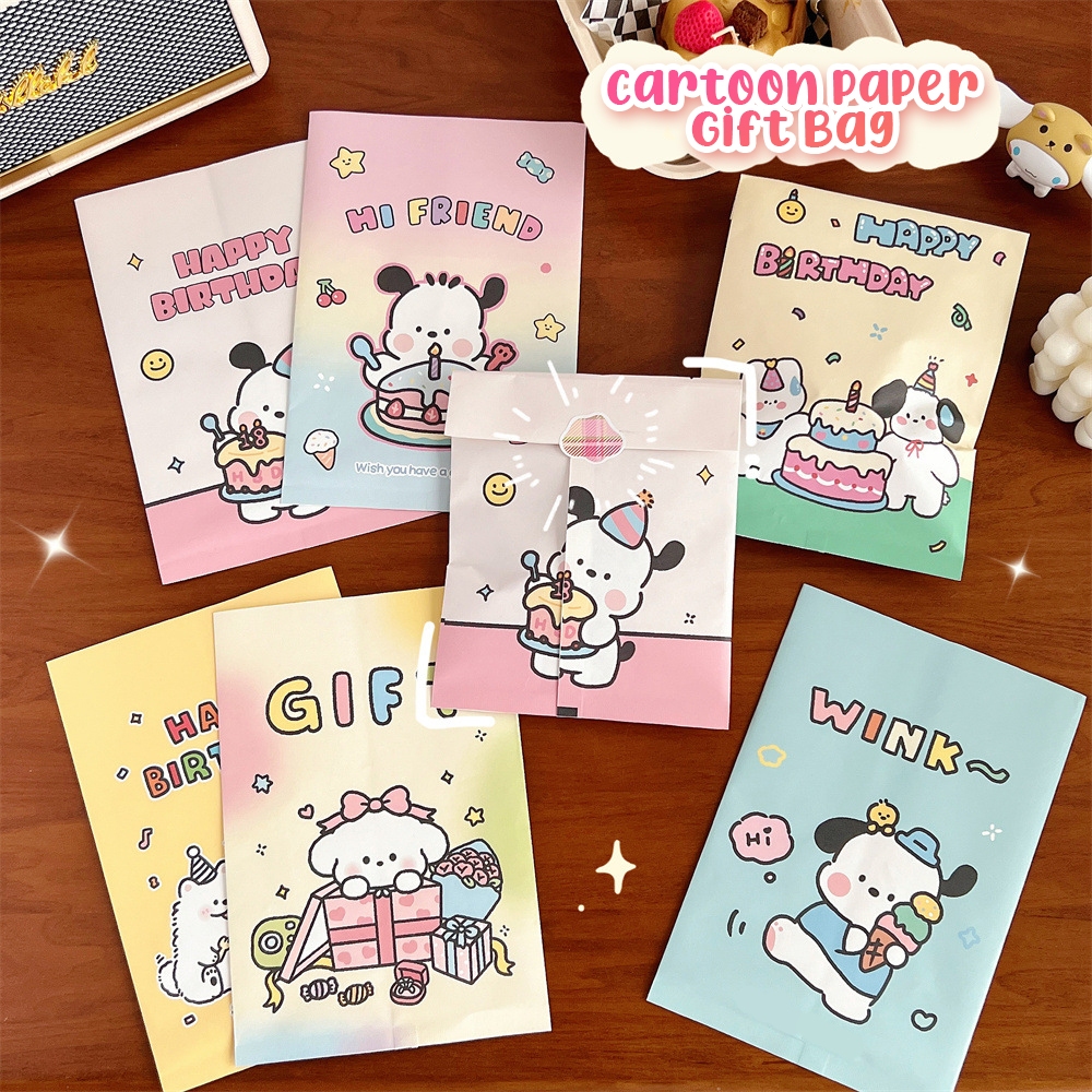 

Alobeauty - [HARGA GROSIR] Amplop Kertas Packing Gift Pouch, Paperbag Goodie Bag, Kantong Souvenir Ulang Tahun