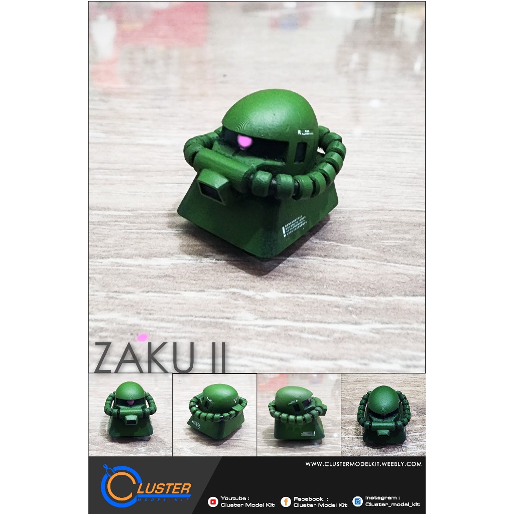 Artisan Keycap Zaku II / Zaku II F