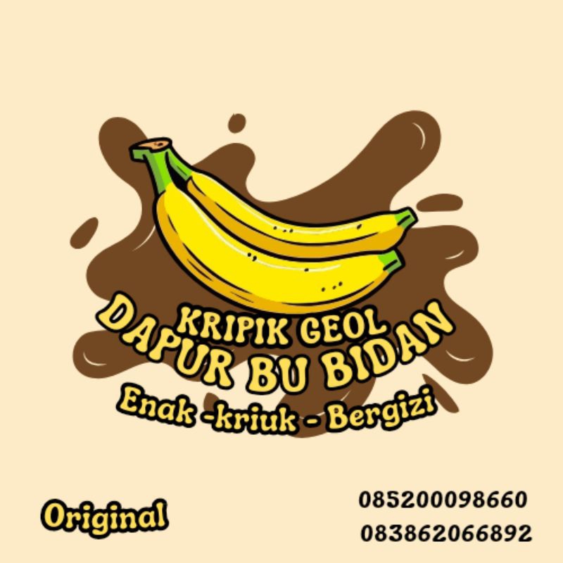 

Keripik Geol Bu Bidan - keripik pisang rasa original