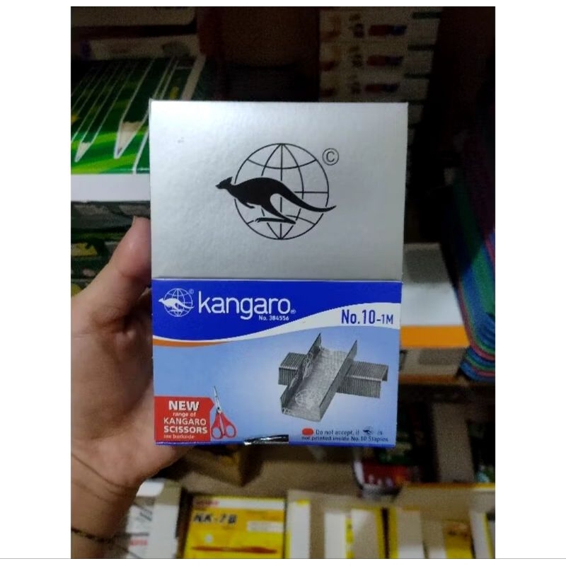 

Isi Stapler Kangoro No.10 - 1M / Refil Staples Kangoro No.10-1M / Kotak Kecil