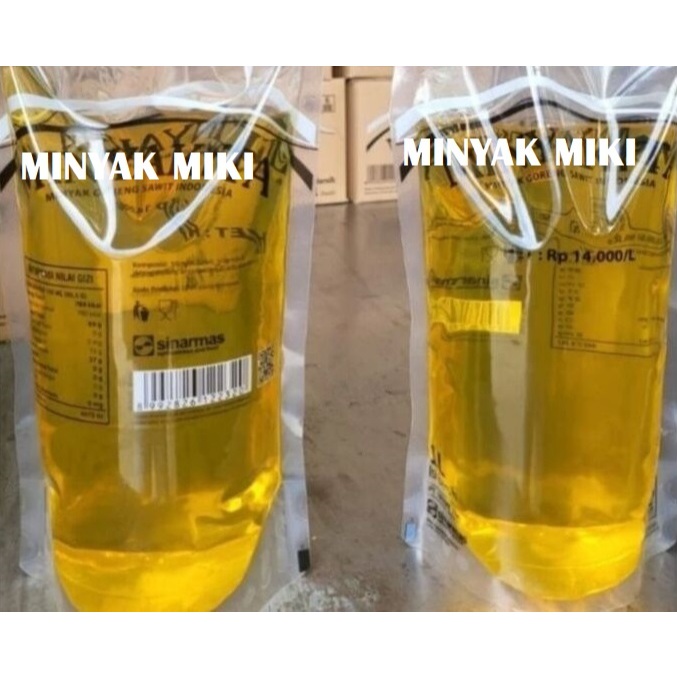 

MINYAK GORENG1 DUS MIKI KEMASAN POUCH / BOTOL PREMIUM