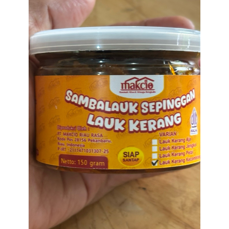 

Sambalauk Kerang Kecombrang 150gr
