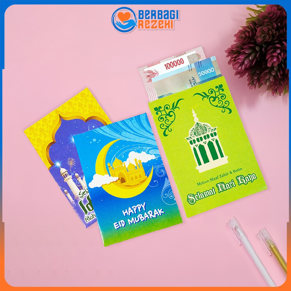 

Amplop THR Lebaran Isi 50PCS Motif Karakter Kartun / Set Angpao Uang Hari Raya Idul Fitri / Ampau Eid Mubarak Lucu BR C823