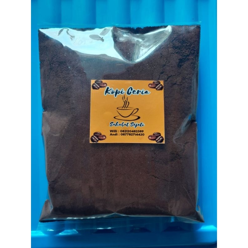 

Bubuk kopi arabika gayo aceh 100%asli tanpa campuran kemasan 500gr