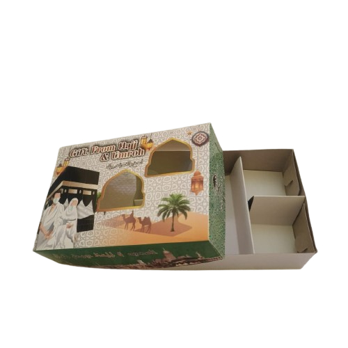 

1 PACK [ISI 50 PCS] DUS KEMASAN KOTAK JENDELA UNTUK OLEH OLEH HAJI & UMROH