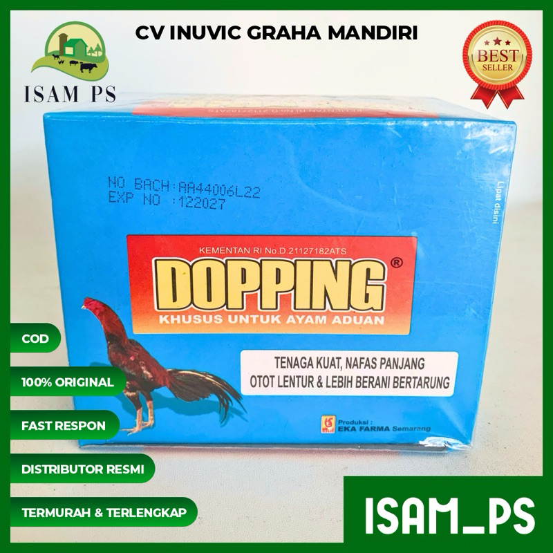 DOPPING AYAM ADUAN - 1 Box isi 20 sachet