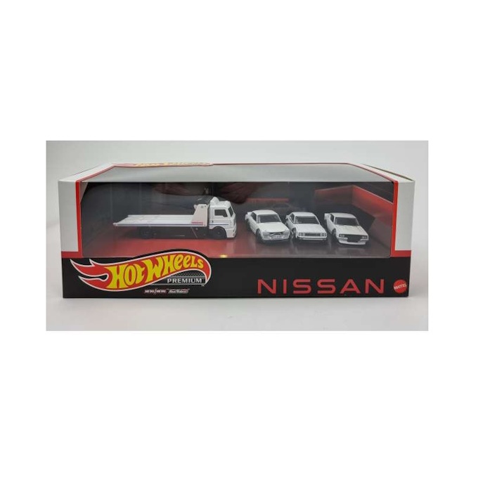 Hotwheels 1/64 Nissan Skyline premium box set with fleet street