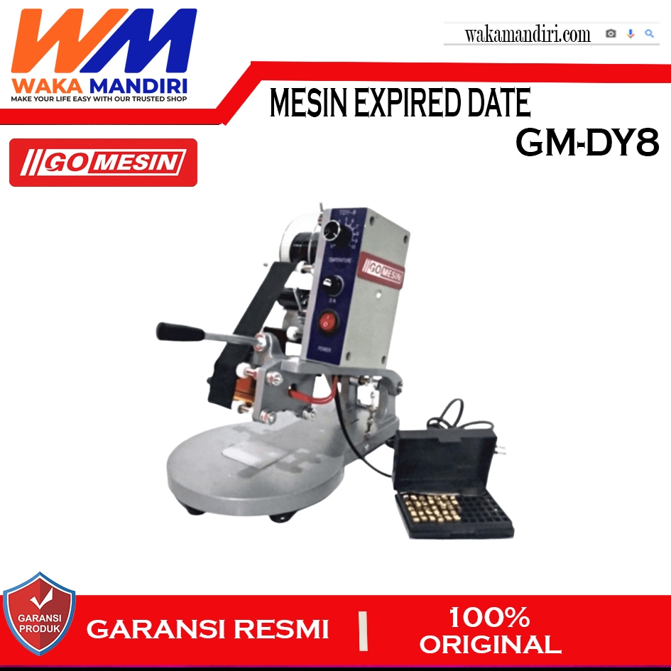 GM-DY-8 Mesin Expired Date GOMESIN Mesin Coding Expired Date Original