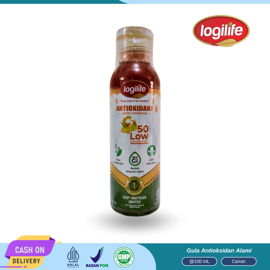 

Logilife Cair Liquid Pemanis Cane Sugar Pengganti Gula Tebu Alami Untuk Diabetes Antioksidan Sehat