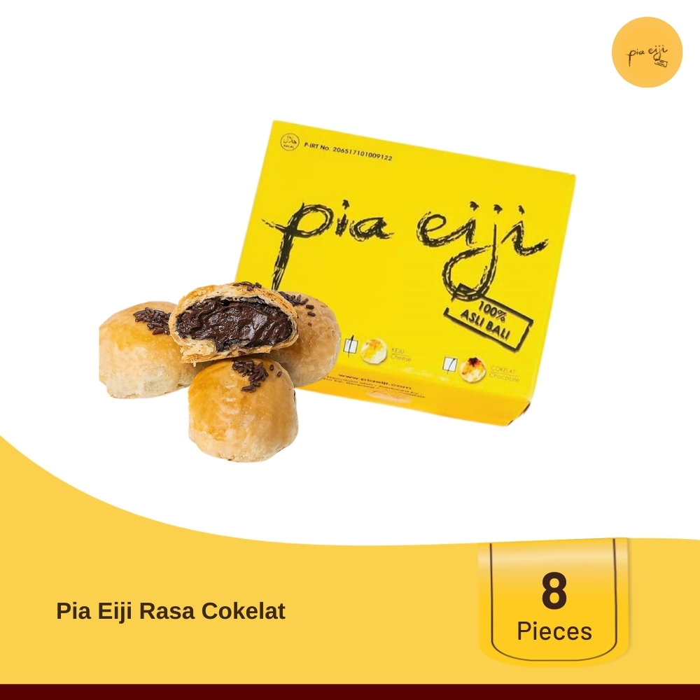 

PIA EIJI - Cokelat - 1 Box Isi 8 Pcs
