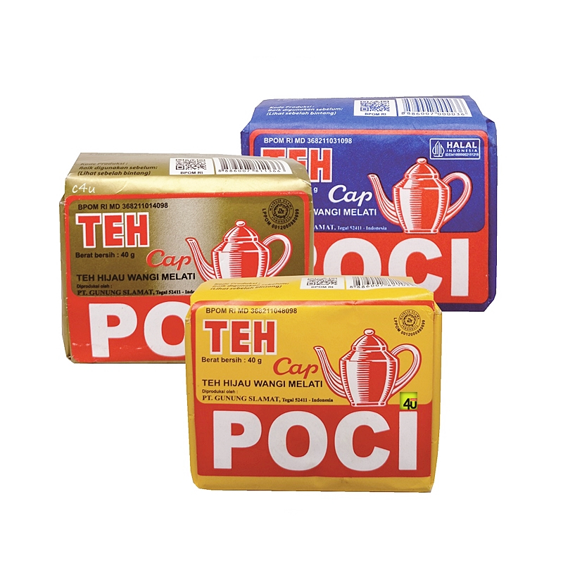 

Teh Cap POCI - Teh Hijau Tubruk - 40 gr DAUN