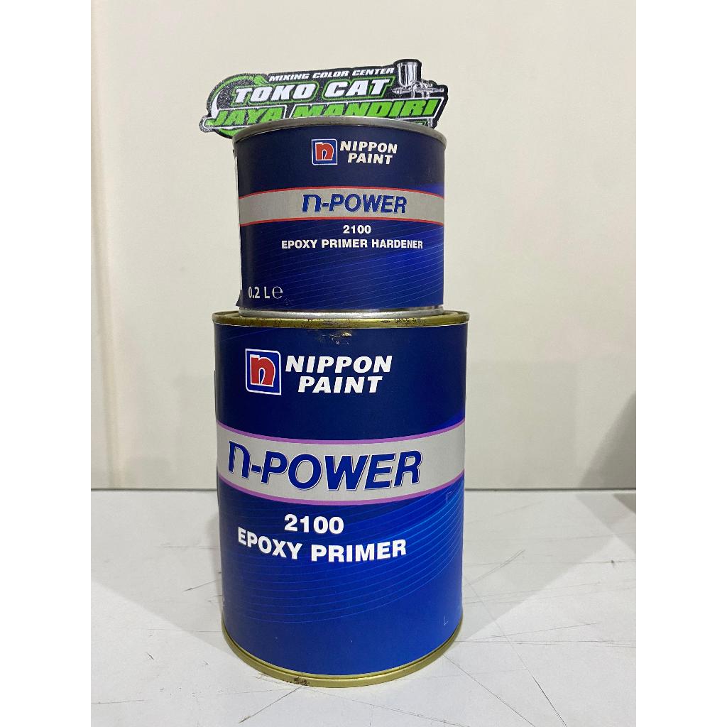 Nippon Paint N-Power Epoxy Primer 2100 + Hardener netto 1 liter