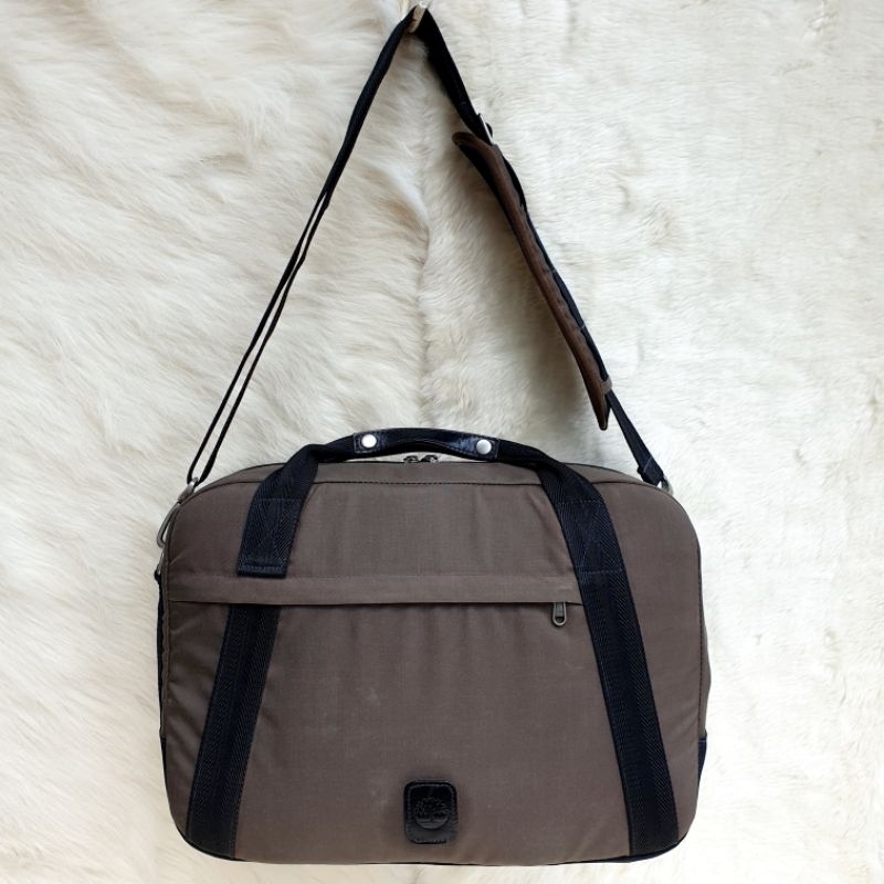 Tas Timberland Tas Berangkat Travel Bag Selempang Handbag Kanvas Pria