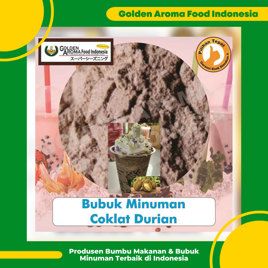 

Bubuk Minuman Coklat Durian 1 Kg Durian Chocolate Drinking Powder Enak Murah Halal Aman Bubble Drink