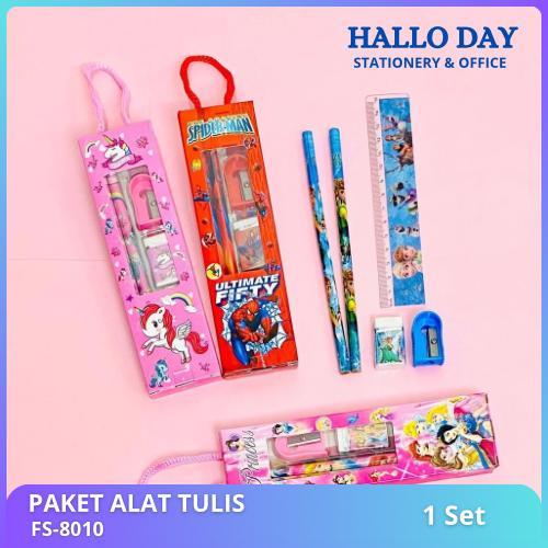 

HD Paket Alat Tulis 5In1 / Alat Tulis Set / Stationery Set / Paket Alat Tulis Karakter