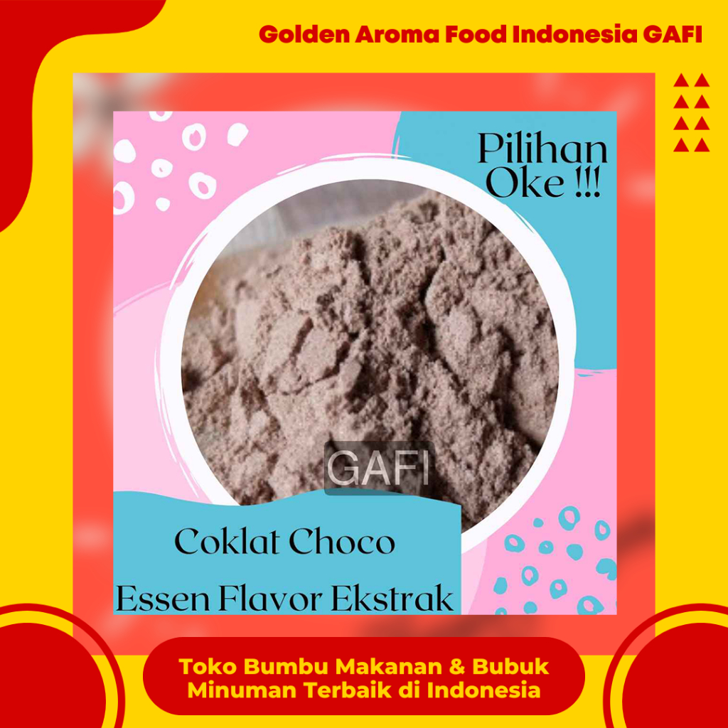 

Bubuk Coklat Pure Efe 1/2 kg Murni Essen Flavour Ekstrak 500 Gram Serbuk Cokelat Chocolate Pure Plain Essence Flavor