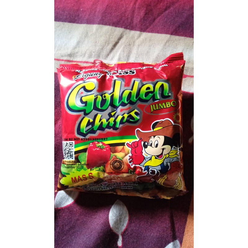 

Golden cips Snack Renteng