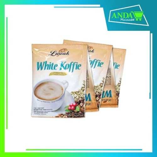 

ANDA Kopi Luwak White Koffie Original Renceng Isi 10 Sachet