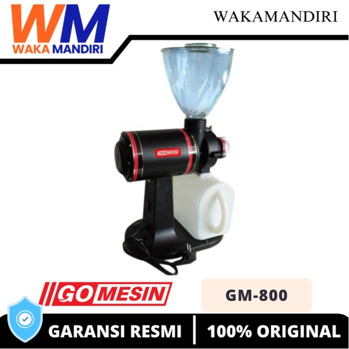 Mesin Giling Biji Kopi GOMESIN GM-800 Coffee Grinder Listrik Garansi Resmi
