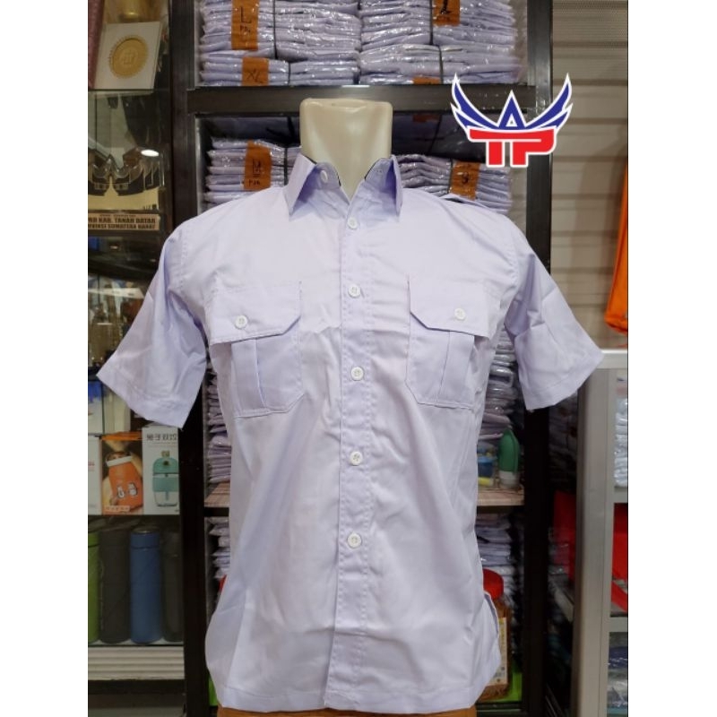 Kemeja seragam PNS / Kemeja seragam PDH putih
