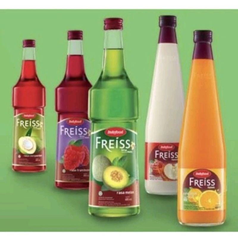 

Indofood Freiss Sirup Rasa Jeruk Cocopandan Melon Botol 460 ml All Variant