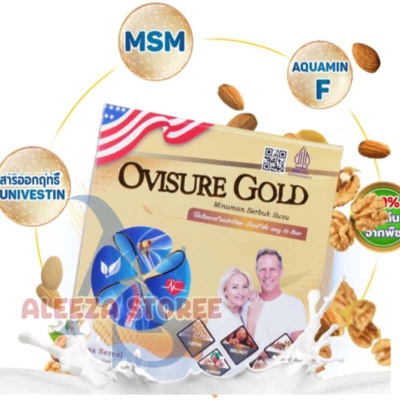 

OVISURE GOLD SUSU TULANG DAN SENDI NYERI OTOT KERAM SYARAF KEJIP - BPOM ORIGINAL USA | 1 BOX