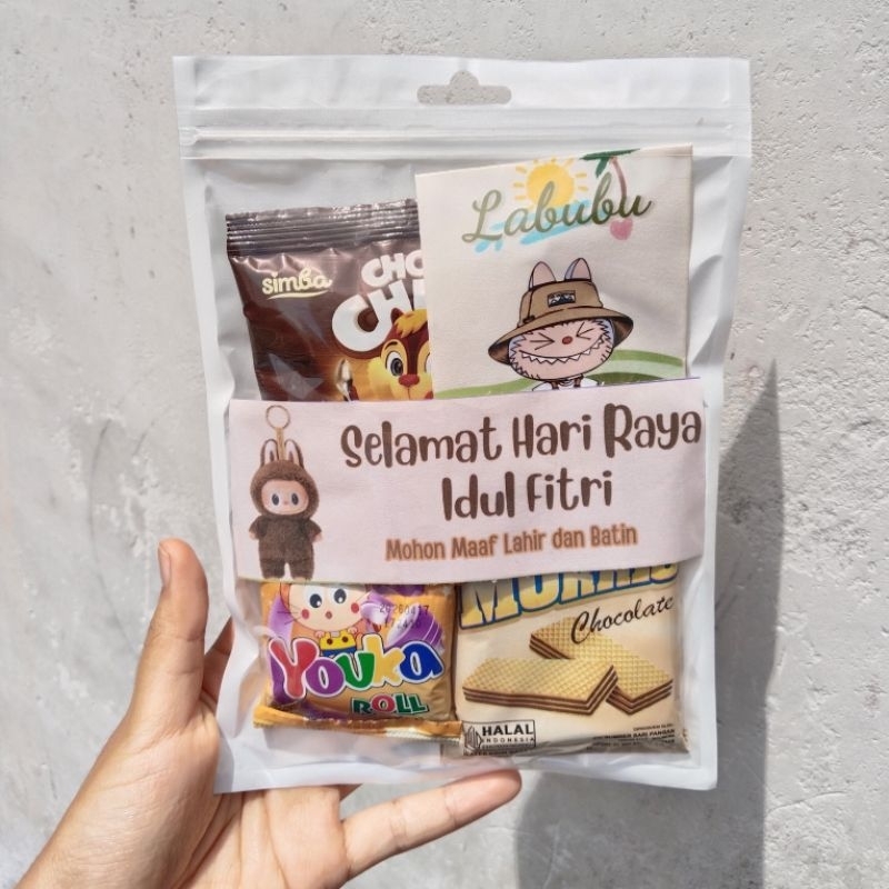 

Snack lebaran anak mini gift snack hadiah parcel idul fitri
