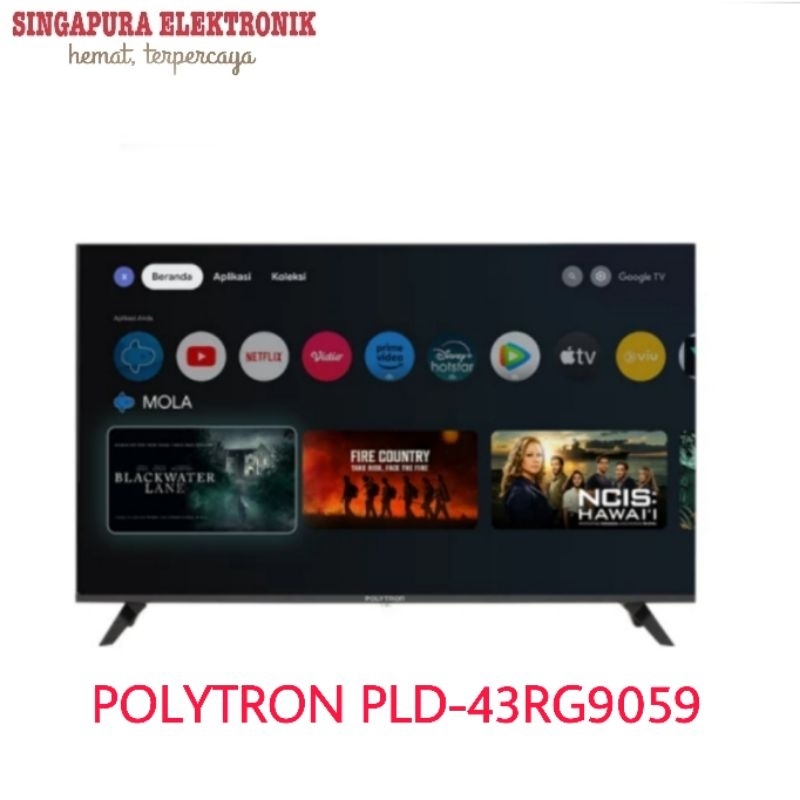 Polytron TV LED 43" (Google TV) PLD-43RG9059