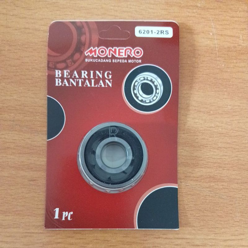 KLAHAR 6201 Monero RODA -Bearing Bantalan Bola Motor 6201-2RS