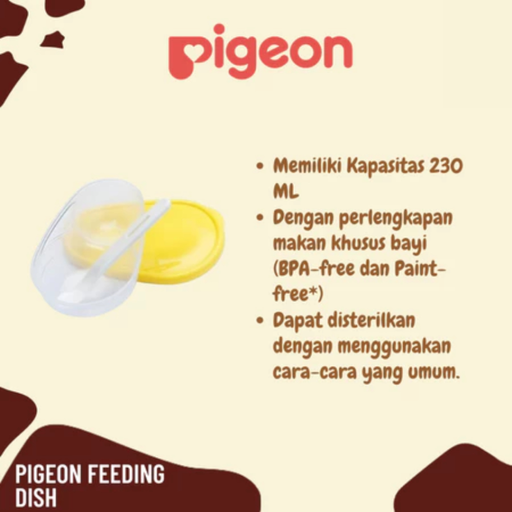 Pigeon Feeding Dish - Tempat Makan Bayi