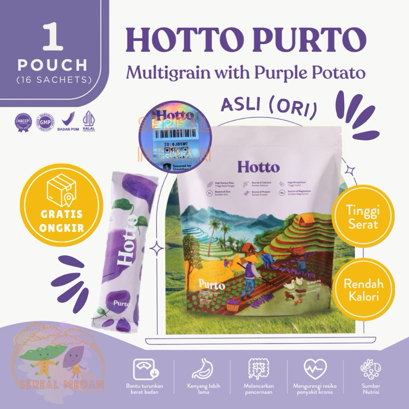 

HOTTO PURTO 1 POUCH JAMIN ORI SEGEL