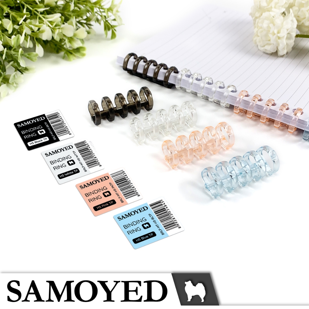 

SAMOYED BRLP-MT Ring Jilid / DIY Loose Leaf / Notebook Binder / Binding Rings