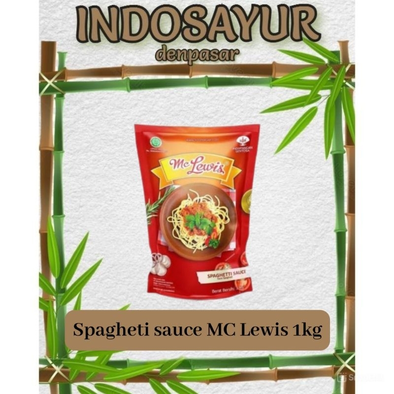 

Saus spaghetti MC Lewis _ INDOSAYUR
