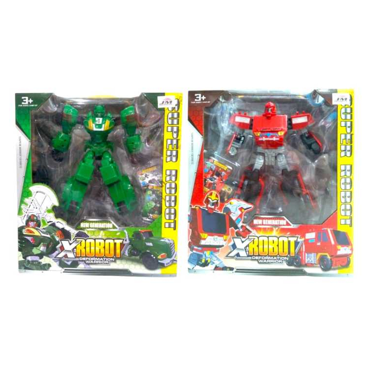Mainan Anak Robot-Robotan Robot Deformation Warrior
