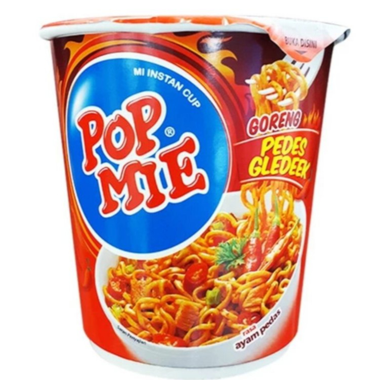 

Pop Mie Cup PEDES GLEDEK 1 Pcs