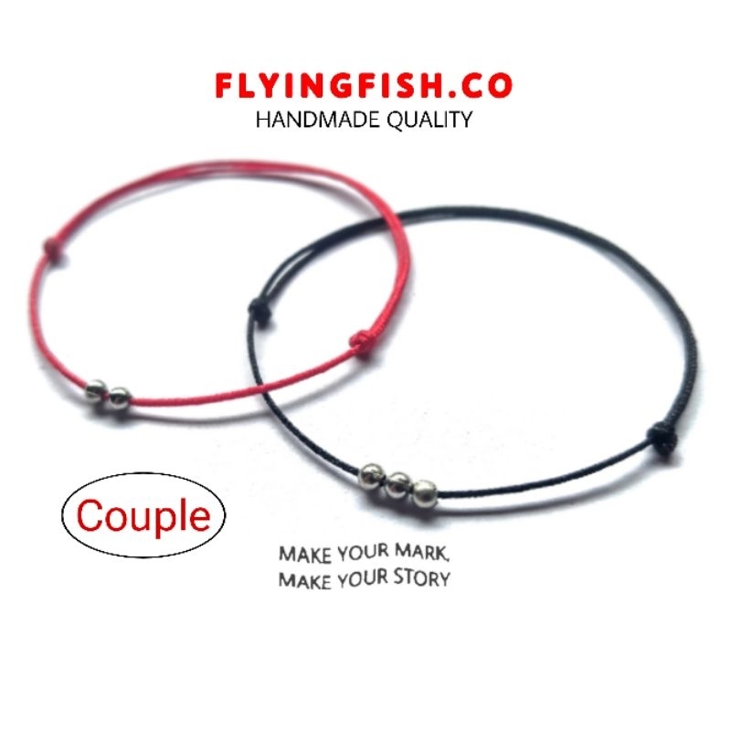 GELANG COUPLE SIMPLE / GELANG TALI SIMPLE - FLYINGFISH.CO