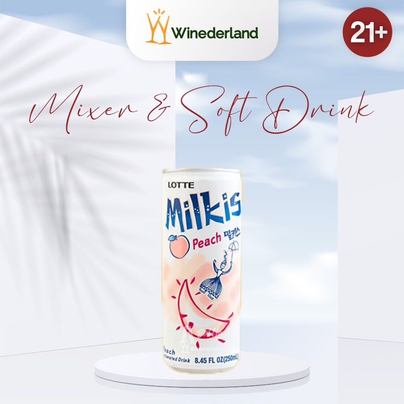 

Lotte Milkis Melon / Peach / Strawberry 250ml