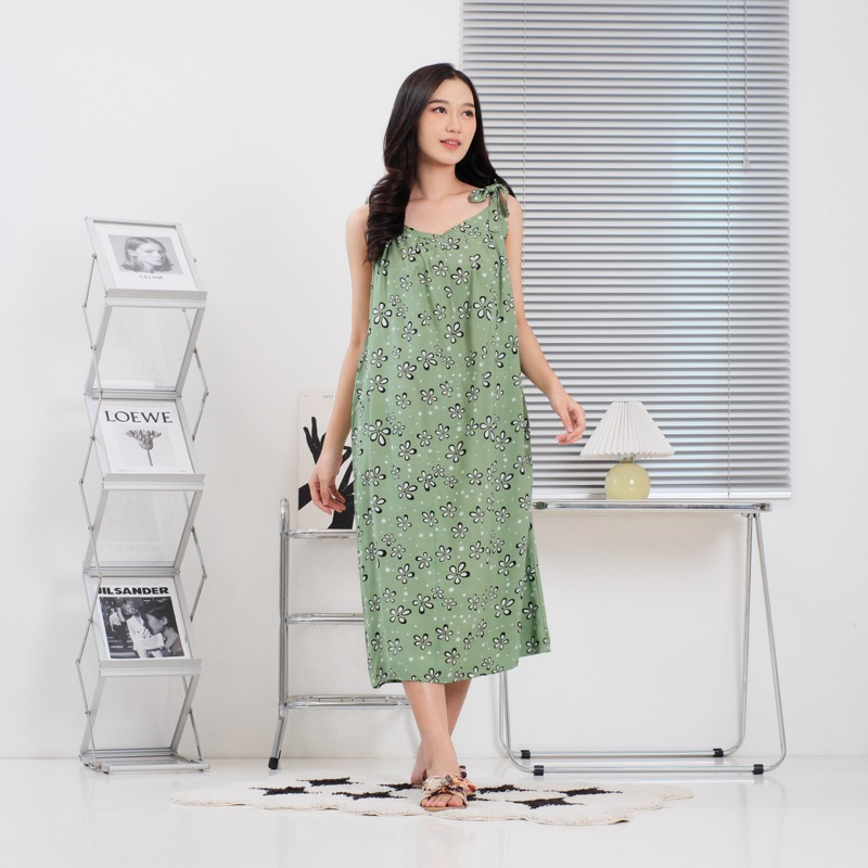 Khalila Daster Batik Tali Pundak Busui Bahan Rayon Jumbo