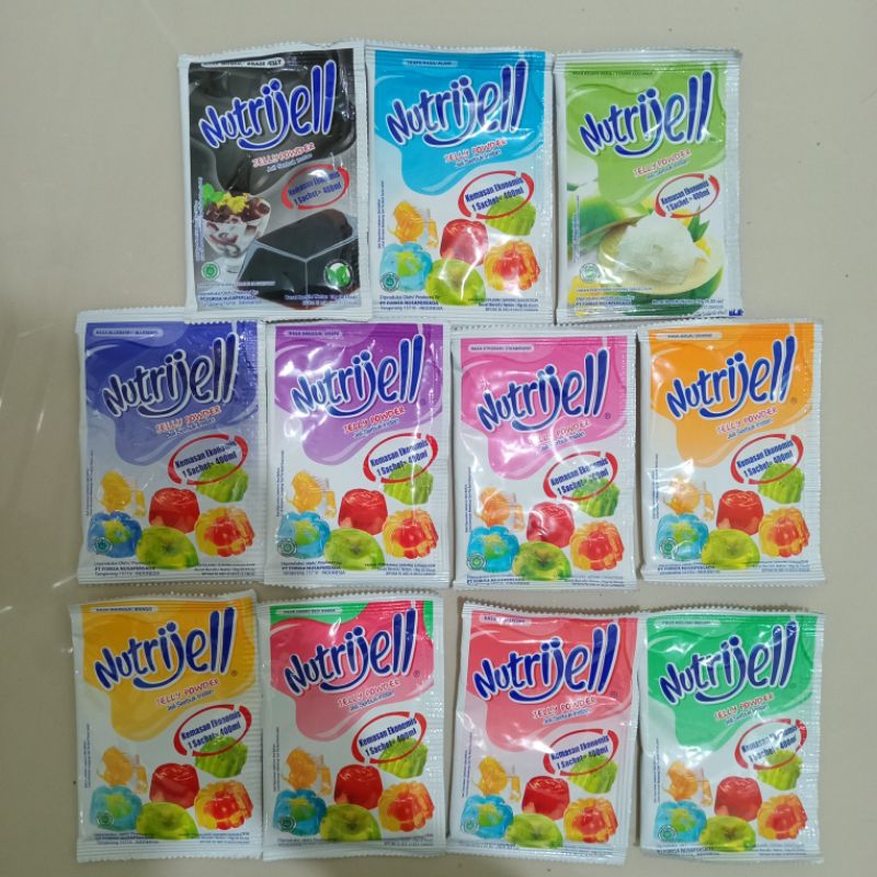 

NUTRIJELL RASA BUAH ALL VARIAN LENGKAP 10 gram