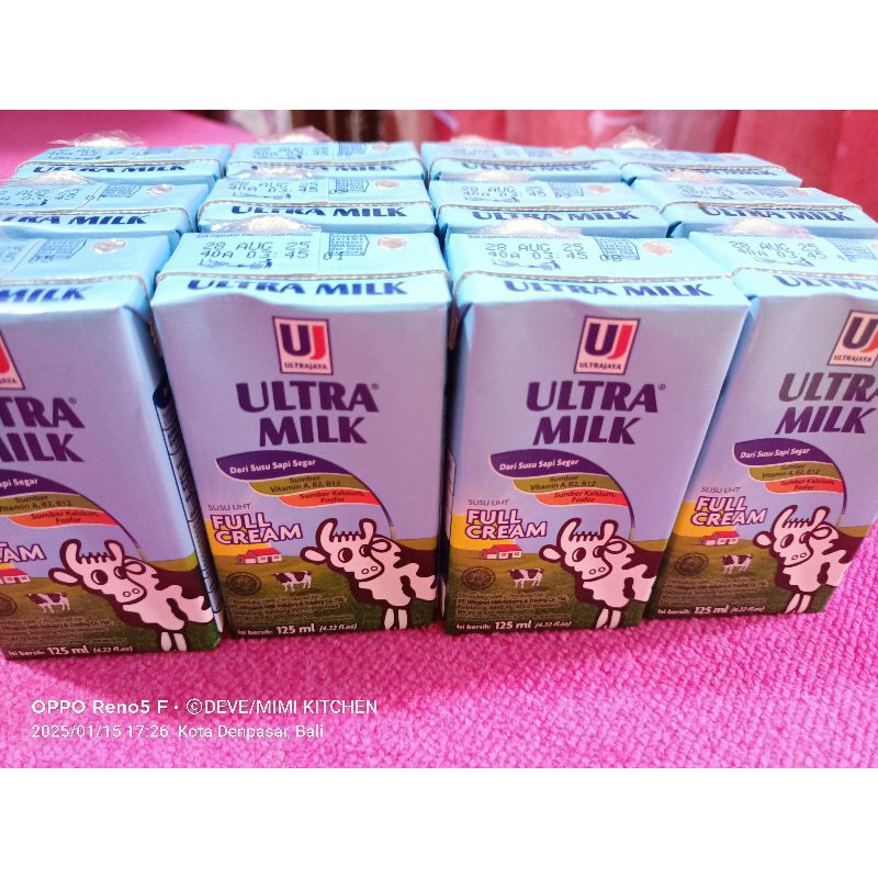 

Susu Ultra Full Cream 125ml