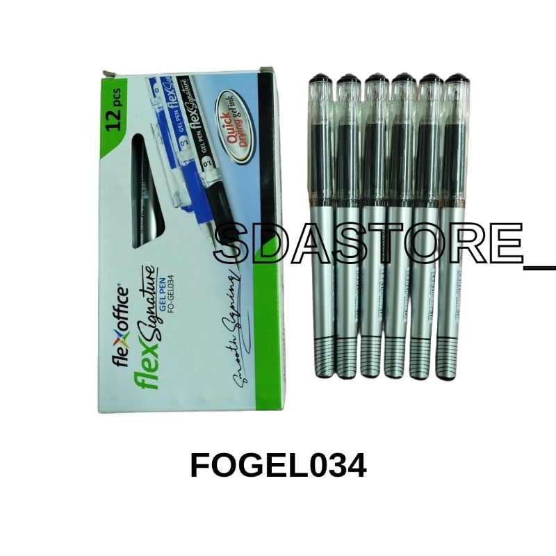 

PEN SIGNATURE 1,0MM FLEXOFFICE HITAM FOGEL034