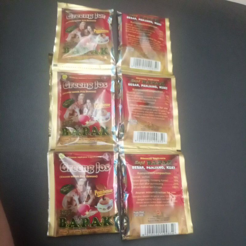 

Iya isi 10 Sachet Kopi Bubuk Instan Bapak 1 box