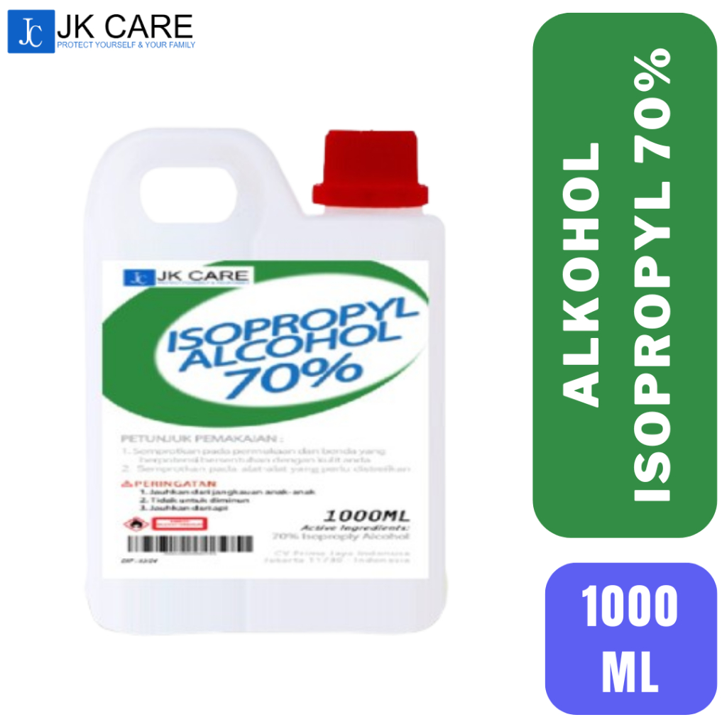 JK Care Isopropyl Alkohol 70% 1 Liter