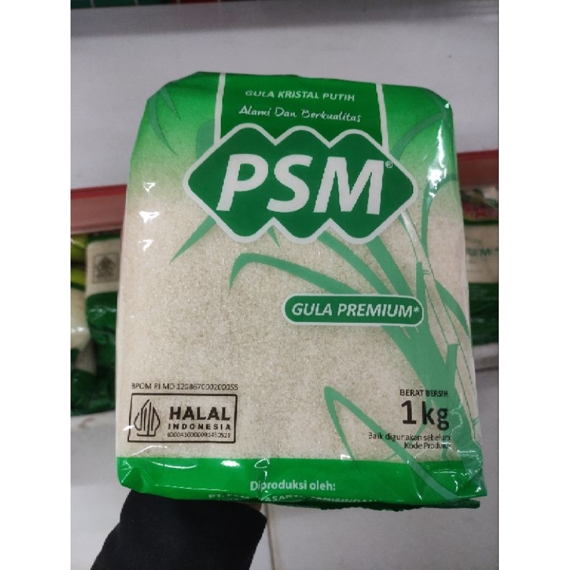 

Gula kemasan 1kg / 1000gram PSM