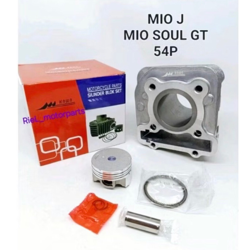 blok mio j blok mio soul gt Cylinder block (KW) MIO J / MIO SOUL GT 54P blok seher boring KAWA